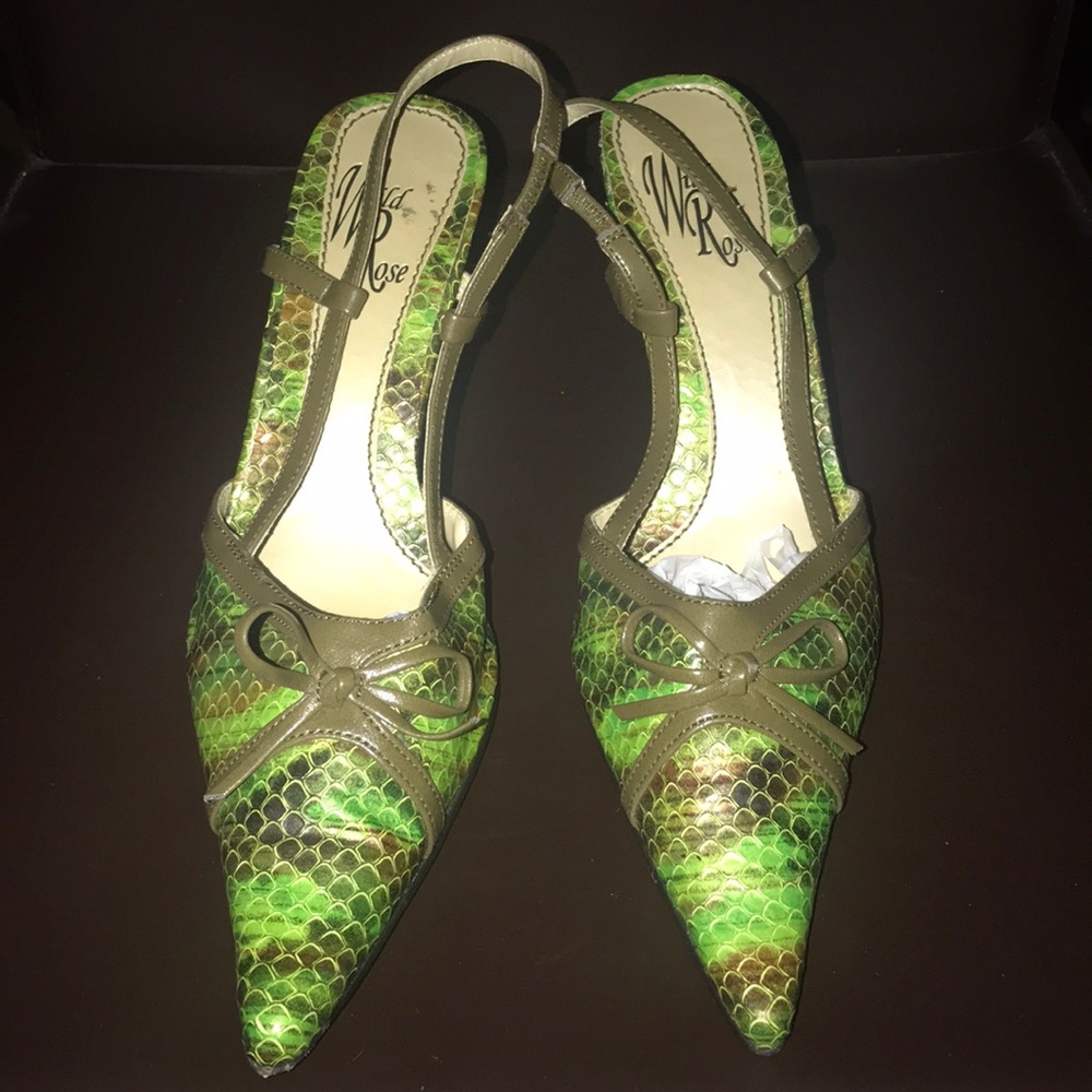 Wild Rose Heel Shoes